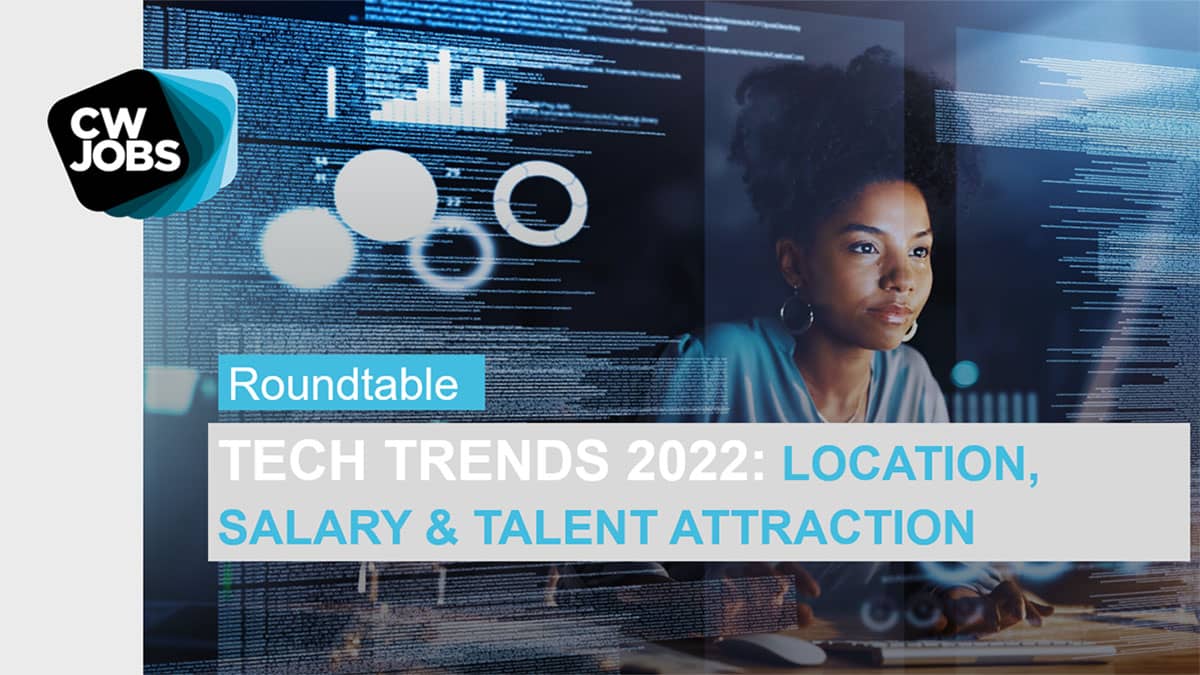 CW Jobs Tech Trends 2022 campaign image